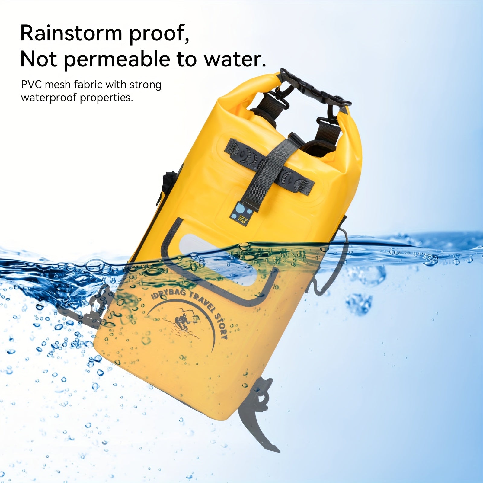 IDRYBAG Dry Bag Backpack Waterproof Floating 20L\u002F30L\u002F40L, Dry Bags Waterproof Backpack For Men, Dry Sack Waterproof Bag Kayak