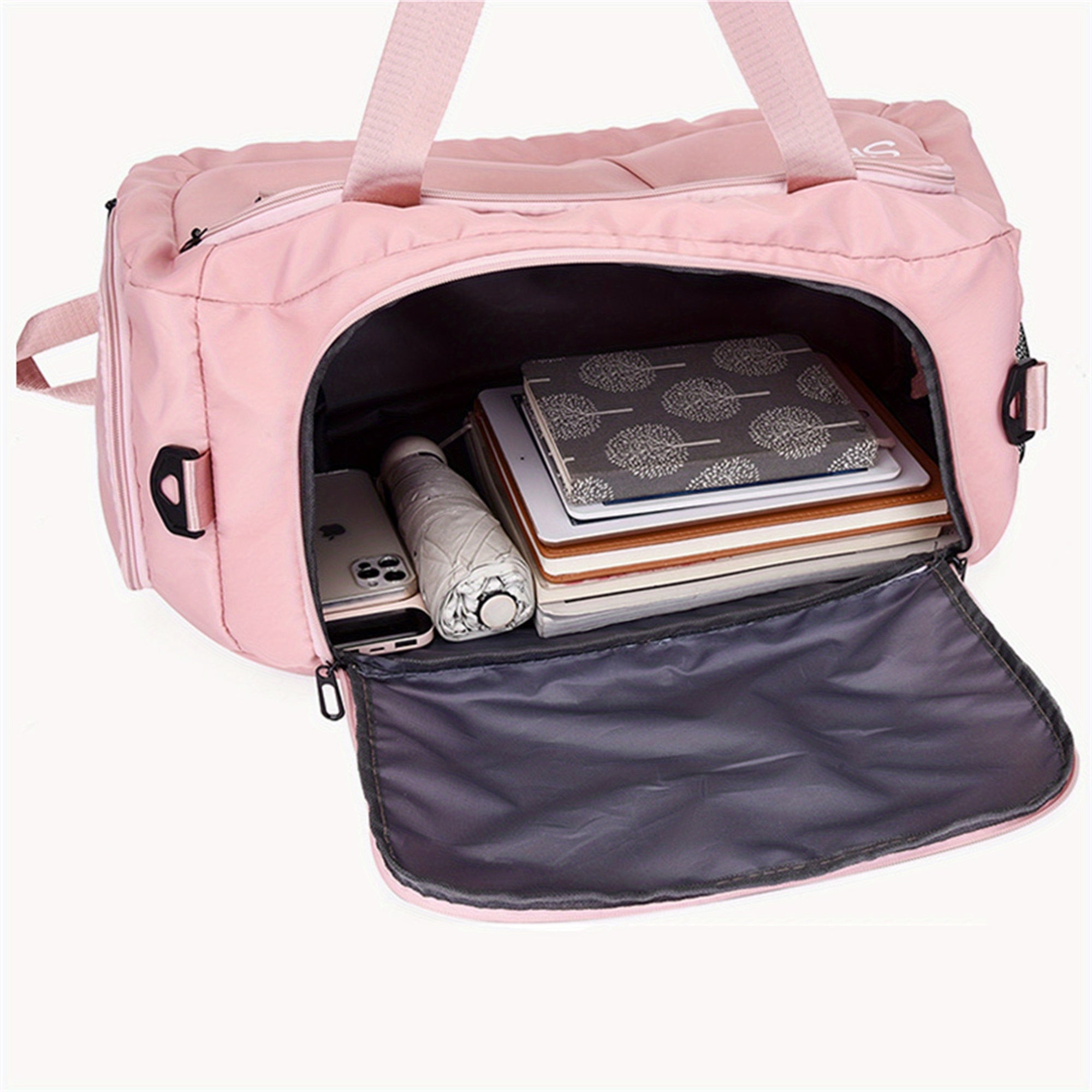 Versatile Waterproof Travel Duffel Bag - Large Capacity, Dry & Wet Separation, Ideal for Gym, Beach, and Weekend Getaways