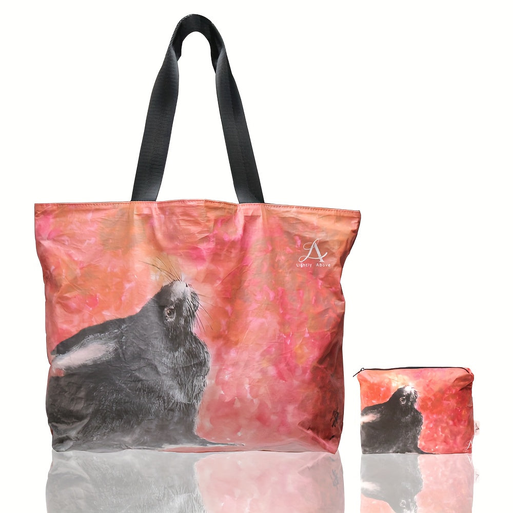 Handbag - Can Pack Splash Proof Beach Bag With Zipper On Top. Handwashing Tote Bag, Suitable For Swimming Pools, Beaches, And Travel