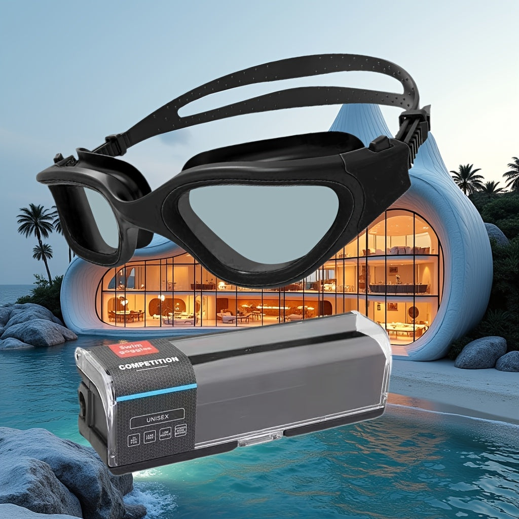 Upgraded Anti-Fog Goggles - Unisex For Swimming & Training, Stylish & Durable