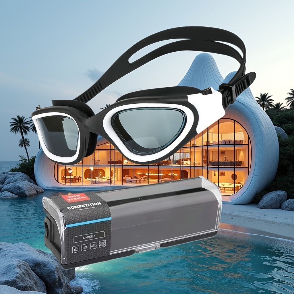 Upgraded Anti-Fog Goggles - Unisex For Swimming & Training, Stylish & Durable