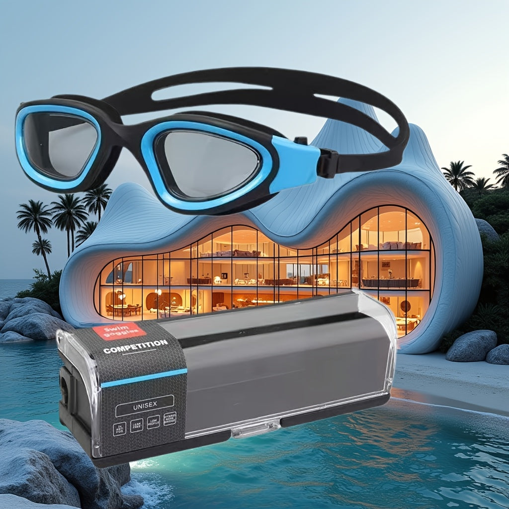 Upgraded Anti-Fog Goggles - Unisex For Swimming & Training, Stylish & Durable