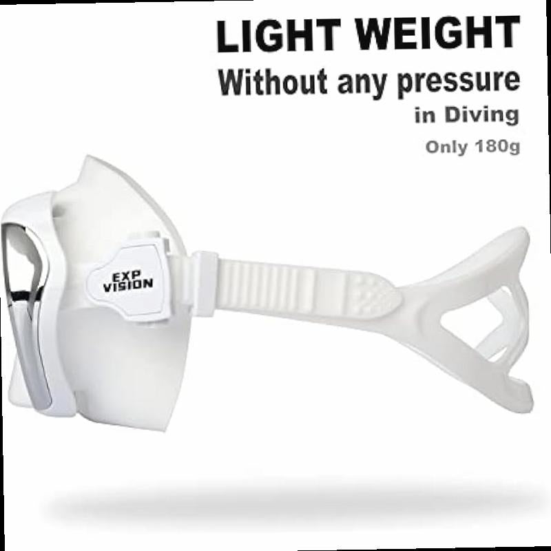 Scuba Diving Mask Anti Fog Panoramic Snorkel Goggles Adult Mirror Swim Mask Single Lens Swim Goggles wIith Nose Cover for Diving Snorkeling Swimming