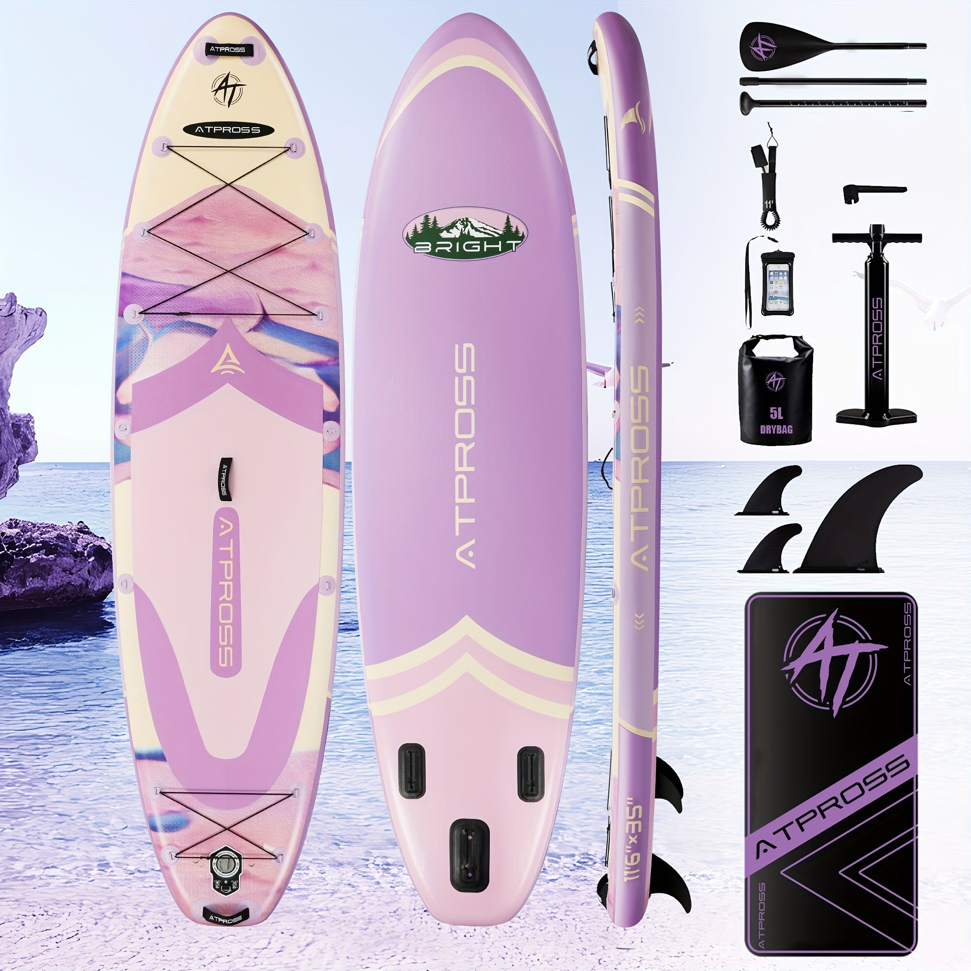 Inflatable Paddle Board, 11'6\