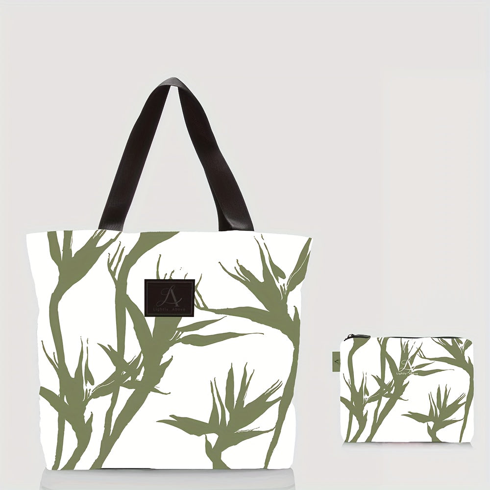 Handbag - Can Pack Splash Proof Beach Bag With Zipper On Top. Handwashing Tote Bag, Suitable For Swimming Pools, Beaches, And Travel