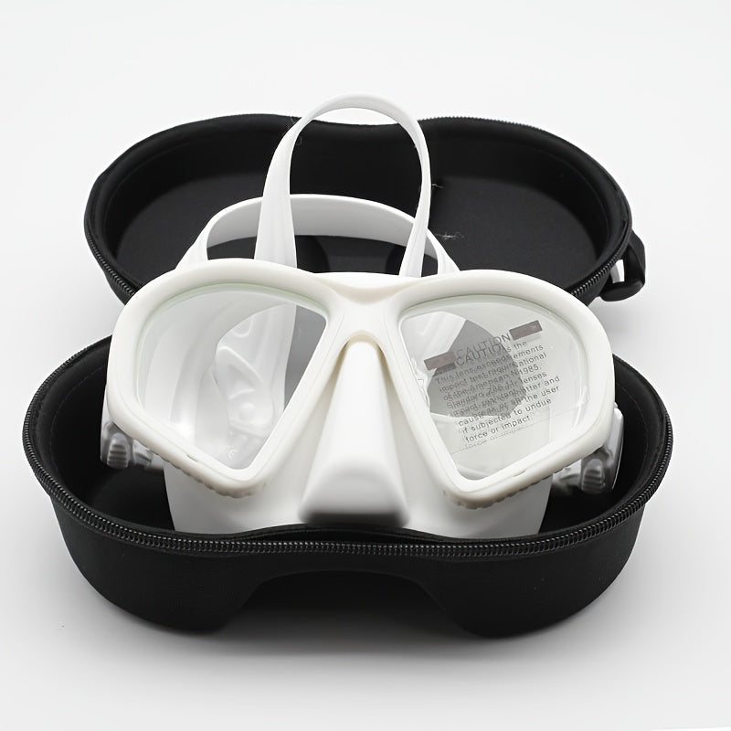 JUNHAIINS Free Diving Goggles Low Volume Fishing Hunting Diving Goggles Camera Holder Silicone Snorkeling Goggles Snorkeling Equipment
