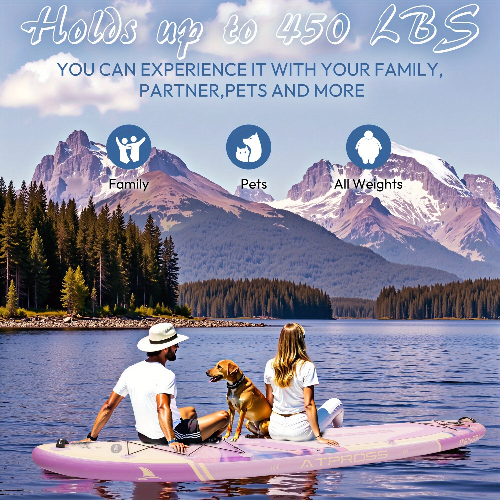 Inflatable Paddle Board, 11'6\